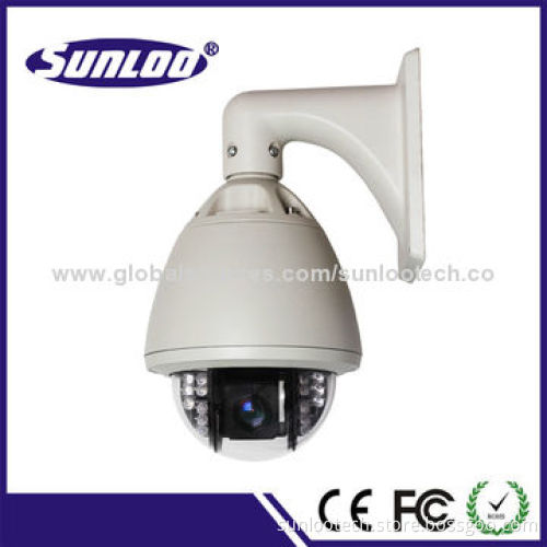 1/4-inch Samsung Double Density Interline Transfer CCD PTZ Cameras, 27X optical